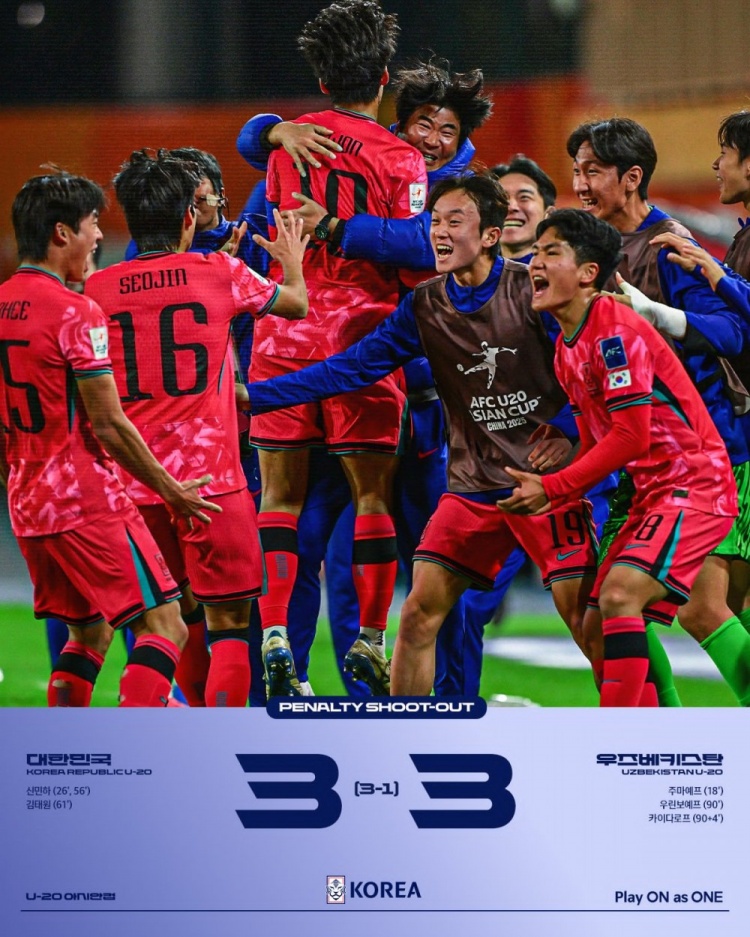  韓國U20門將：對(duì)撲點(diǎn)很有信心，訓(xùn)練中一度10次射門撲出8次