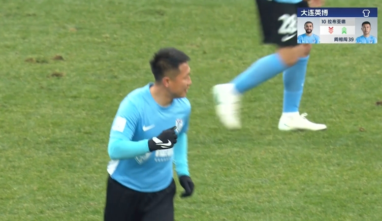  隊長來了！38歲閻相闖替補登場，上演賽季&重返中超首秀！