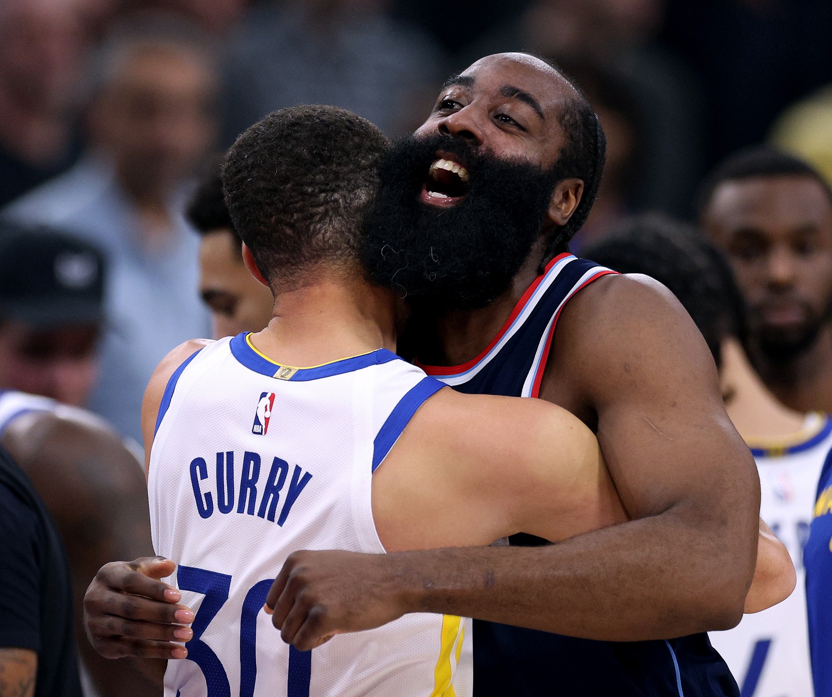  諸神黃昏！庫(kù)里哈登先后50+ NBA歷史首次兩名35歲以上球員轟50+！